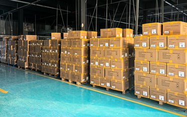 Delivery — packed finished garments ready for shipment